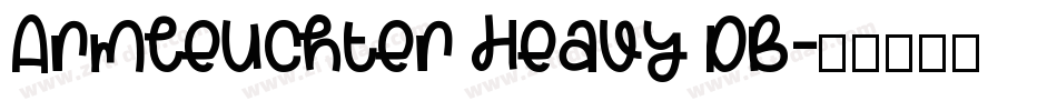 Armleuchter Heavy DB字体转换